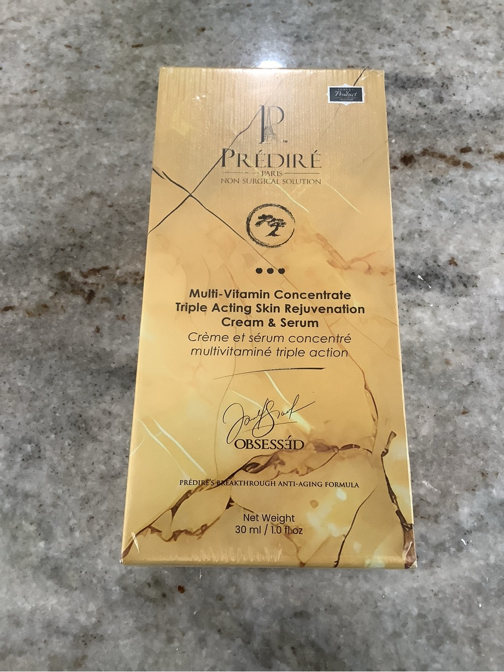 Prédiré Multi-Vitamin Concentrate Cream & Serum — Gold